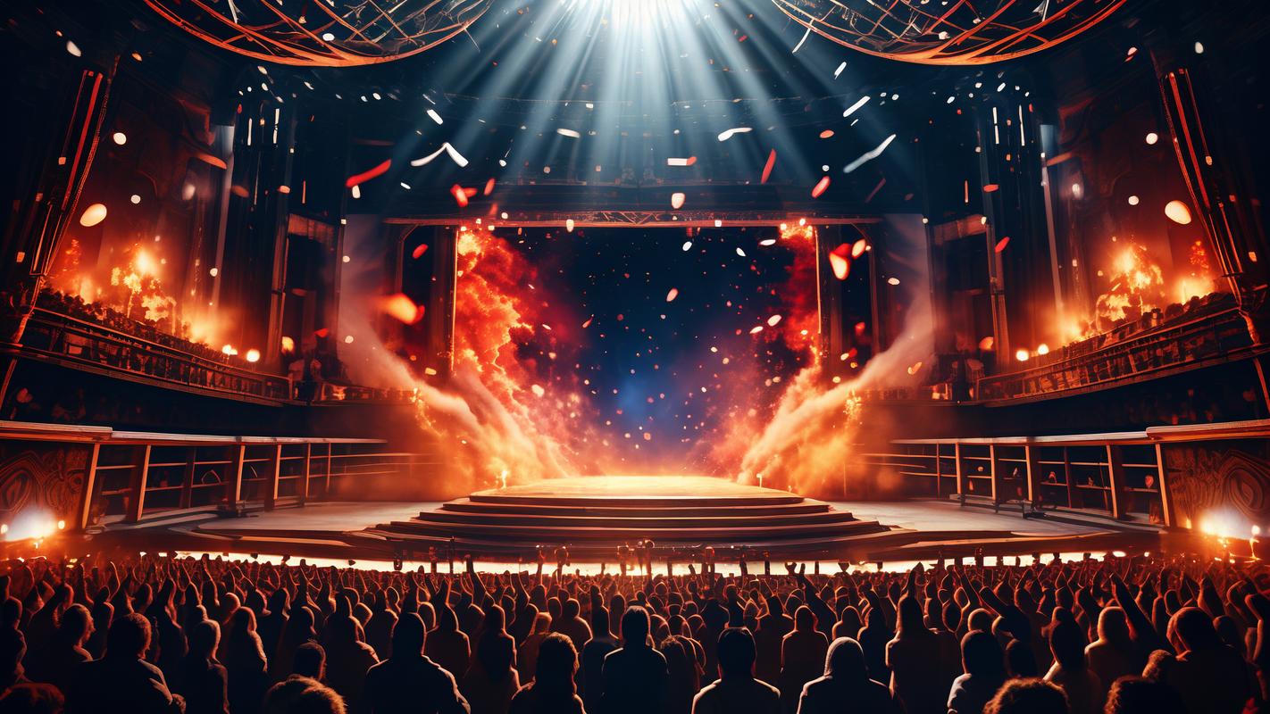 年会舞台背景音乐视频-YOHO分享社